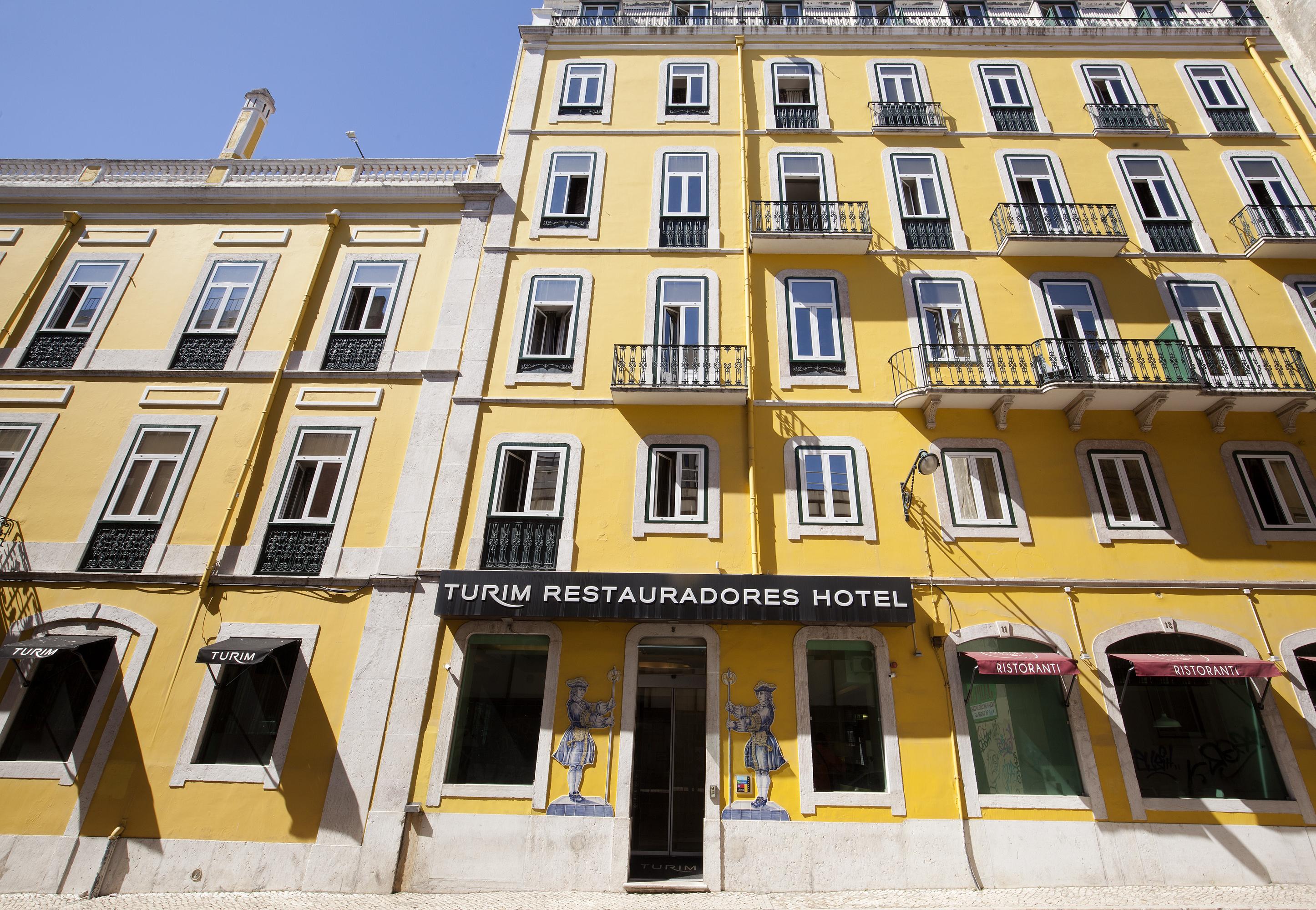 Turim Restauradores Hotel Lisbon Bagian luar foto